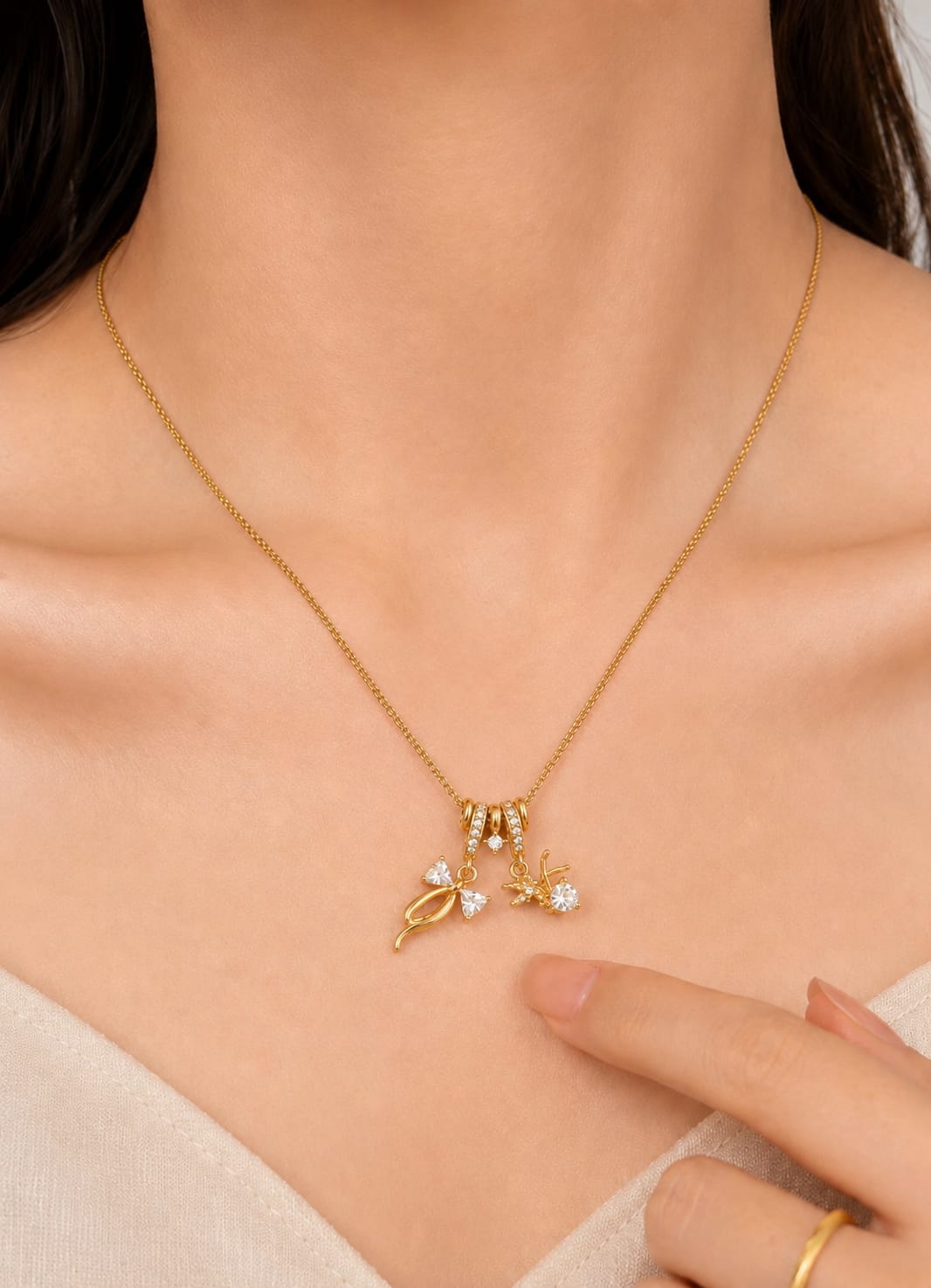 Celeste charm Necklace