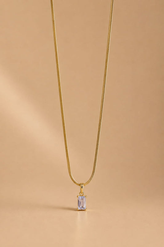 Celeste Crystal Pendant Necklace