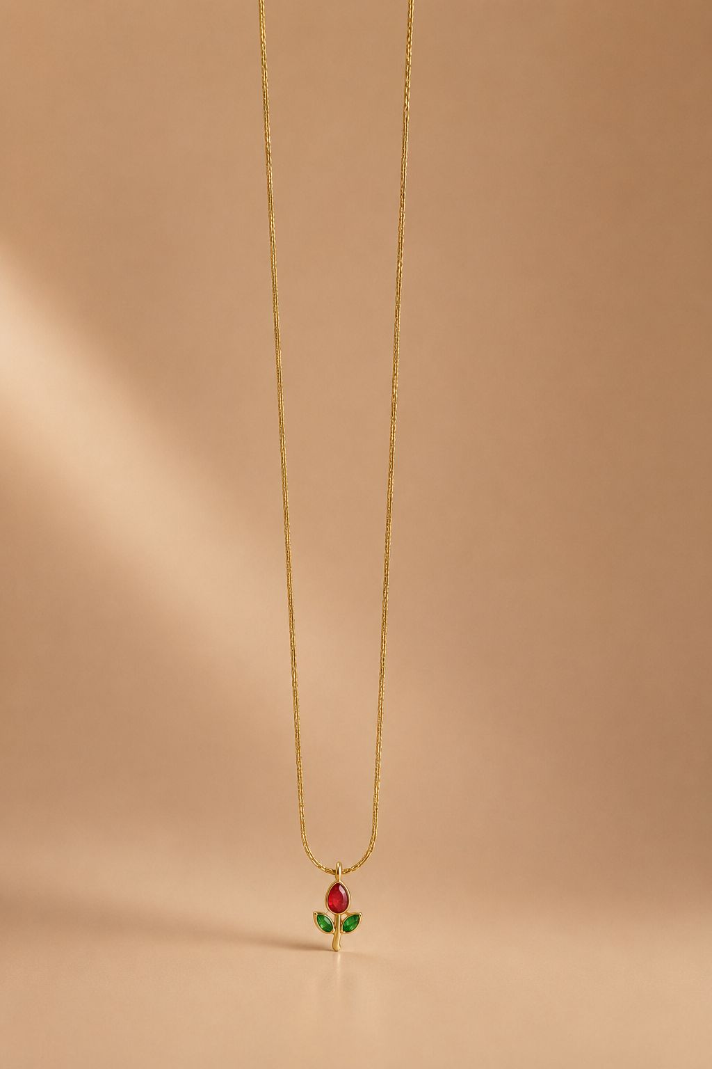 Delicate Tulip Necklace