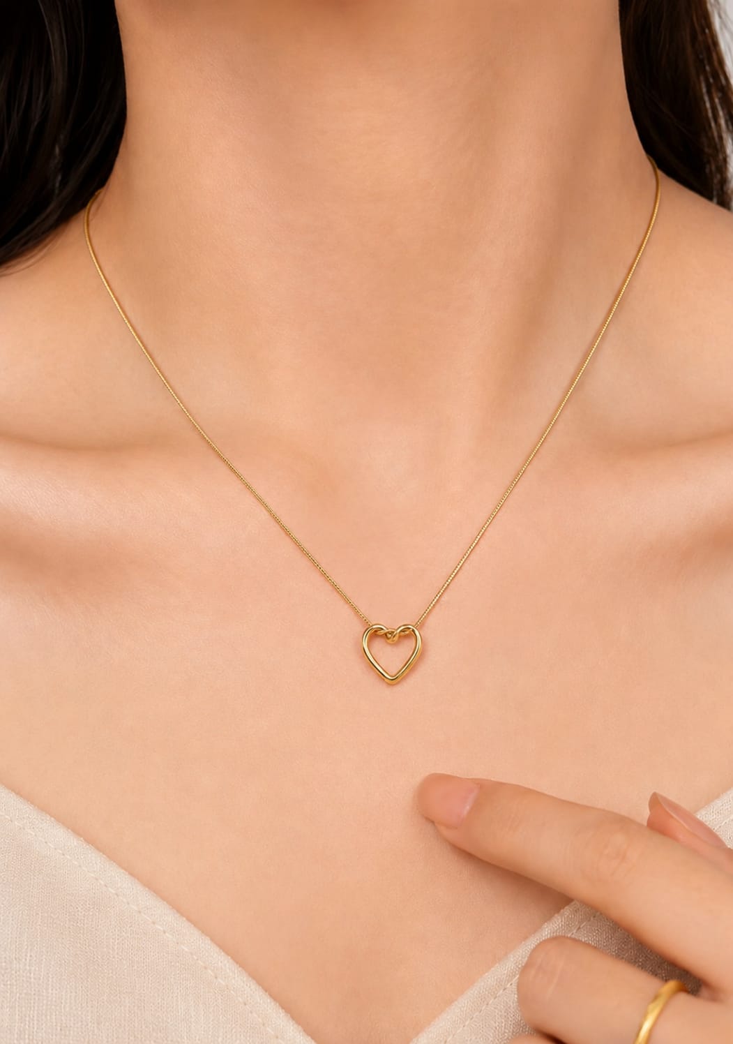 Eternel Heart Pendent Necklace